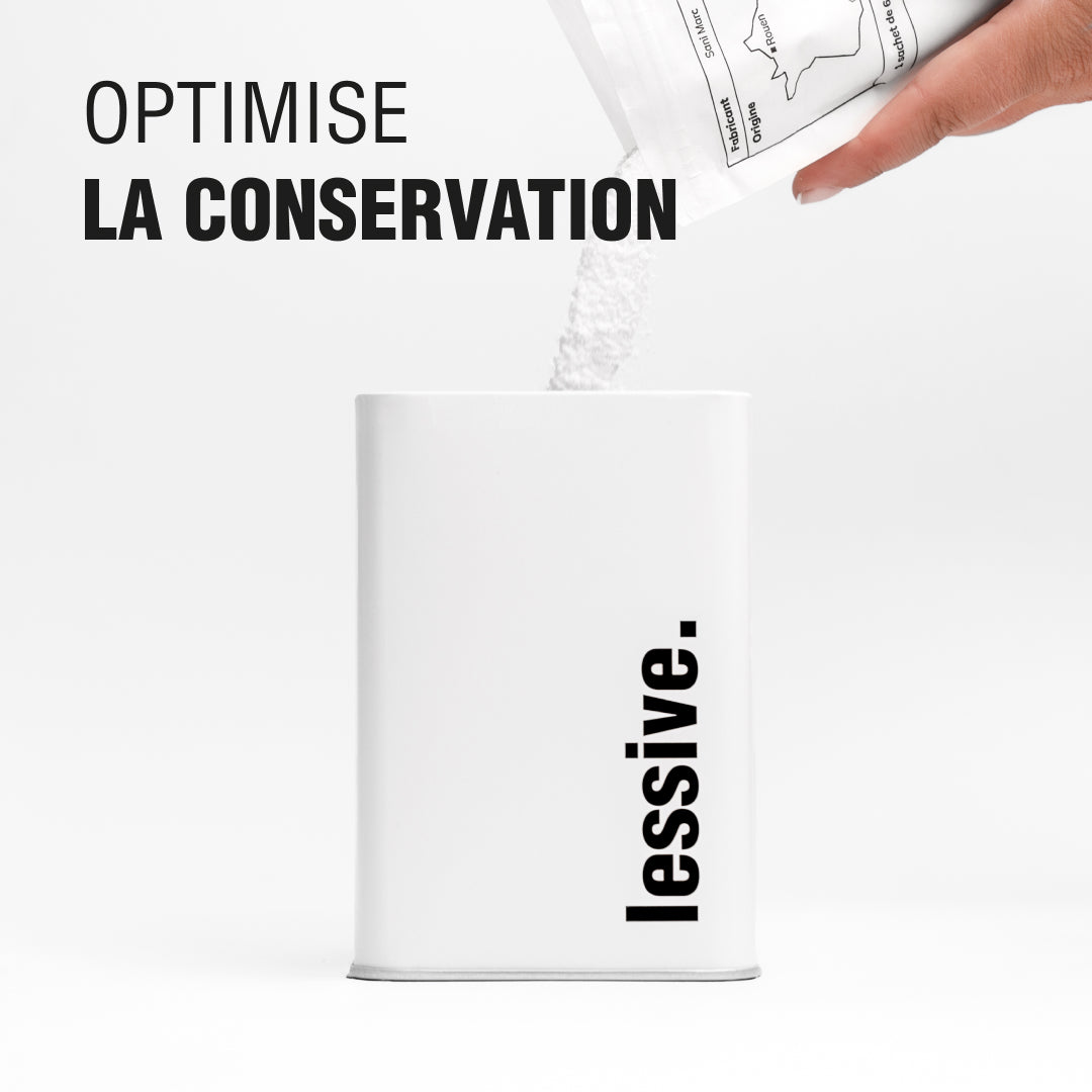 Boite de rangement lessive