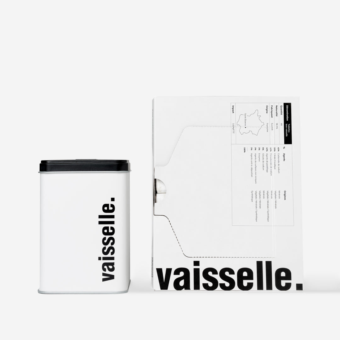 Boite de rangement tablettes lave-vaisselle