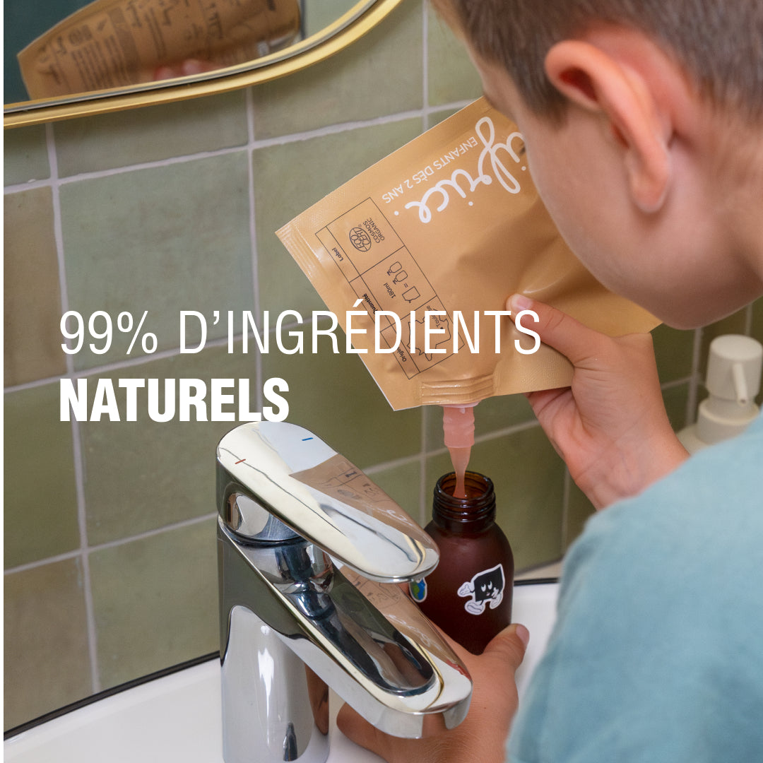 Dentifrice enfant certifié bio - Fraise