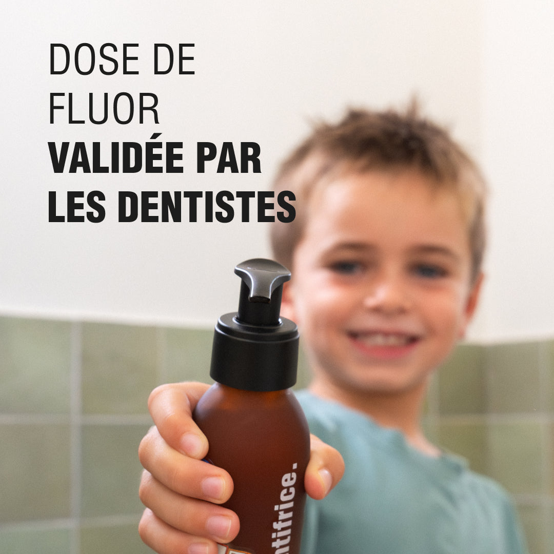 Dentifrice enfant certifié bio - Fraise
