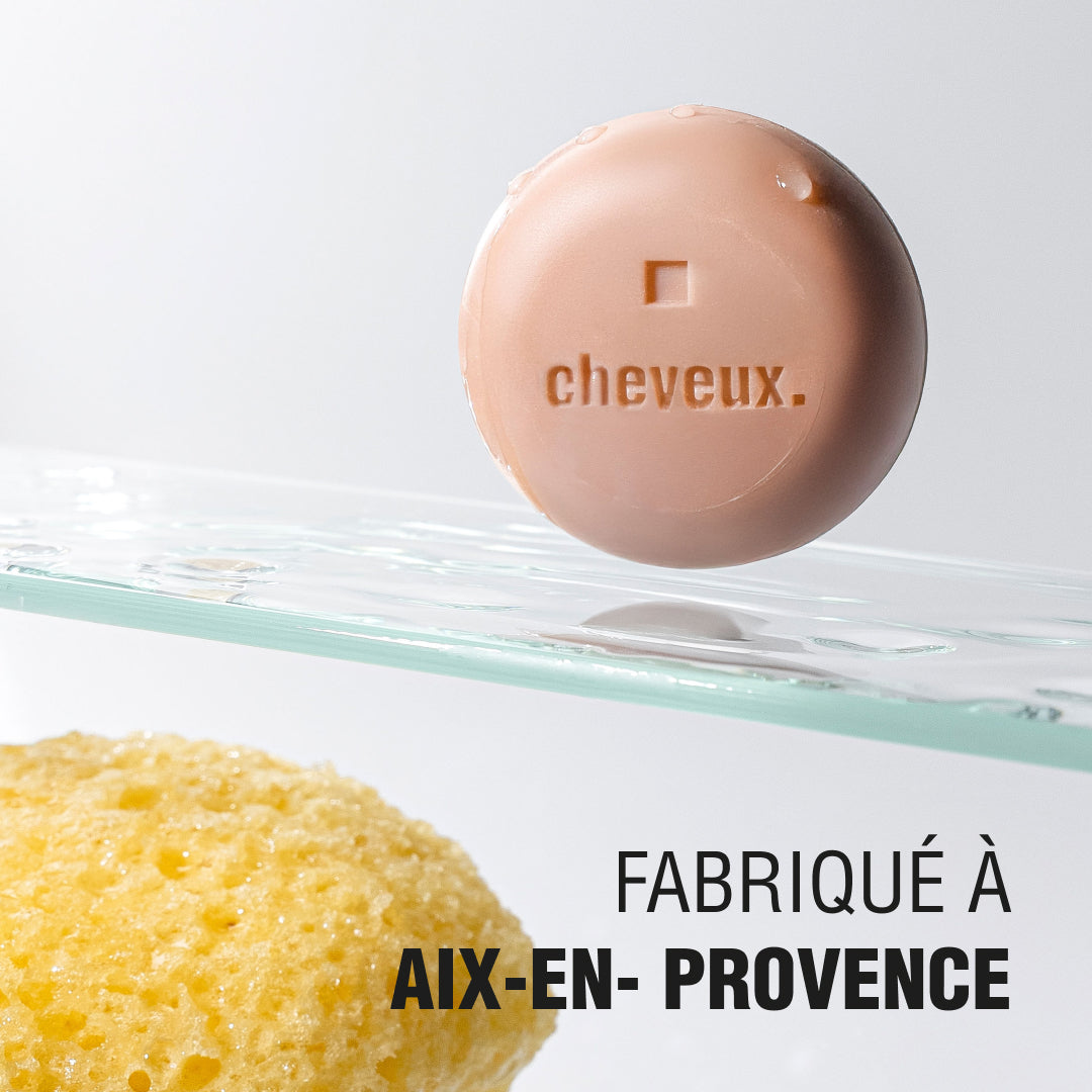 Shampoing solide - Tous Types de Cheveux - Fleurs blanches