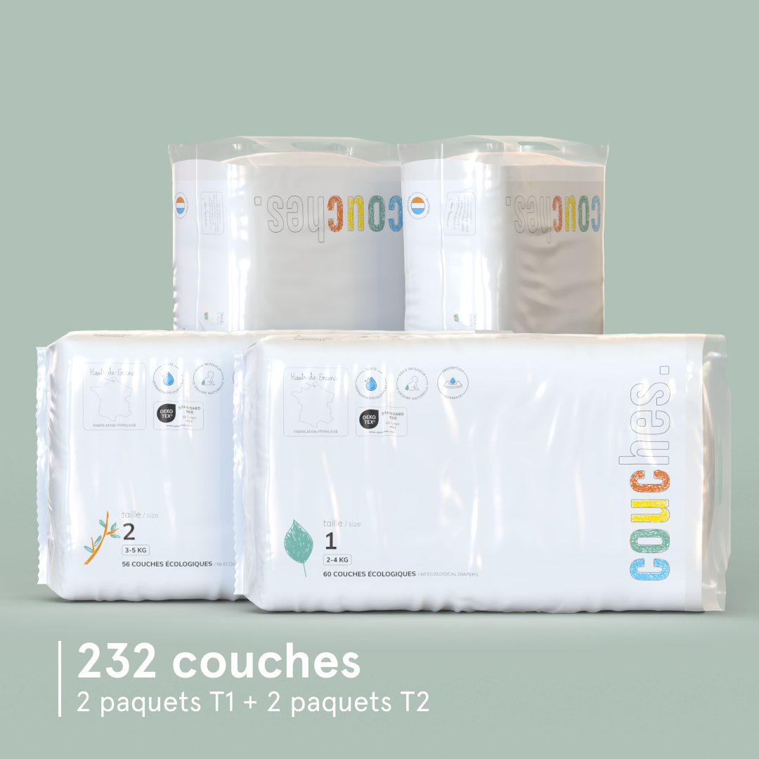 Couches écologiques pour bébé