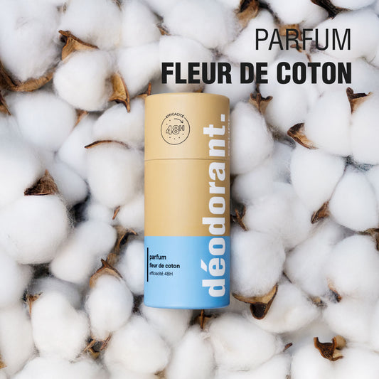 Déodorant solide - Fleur de coton