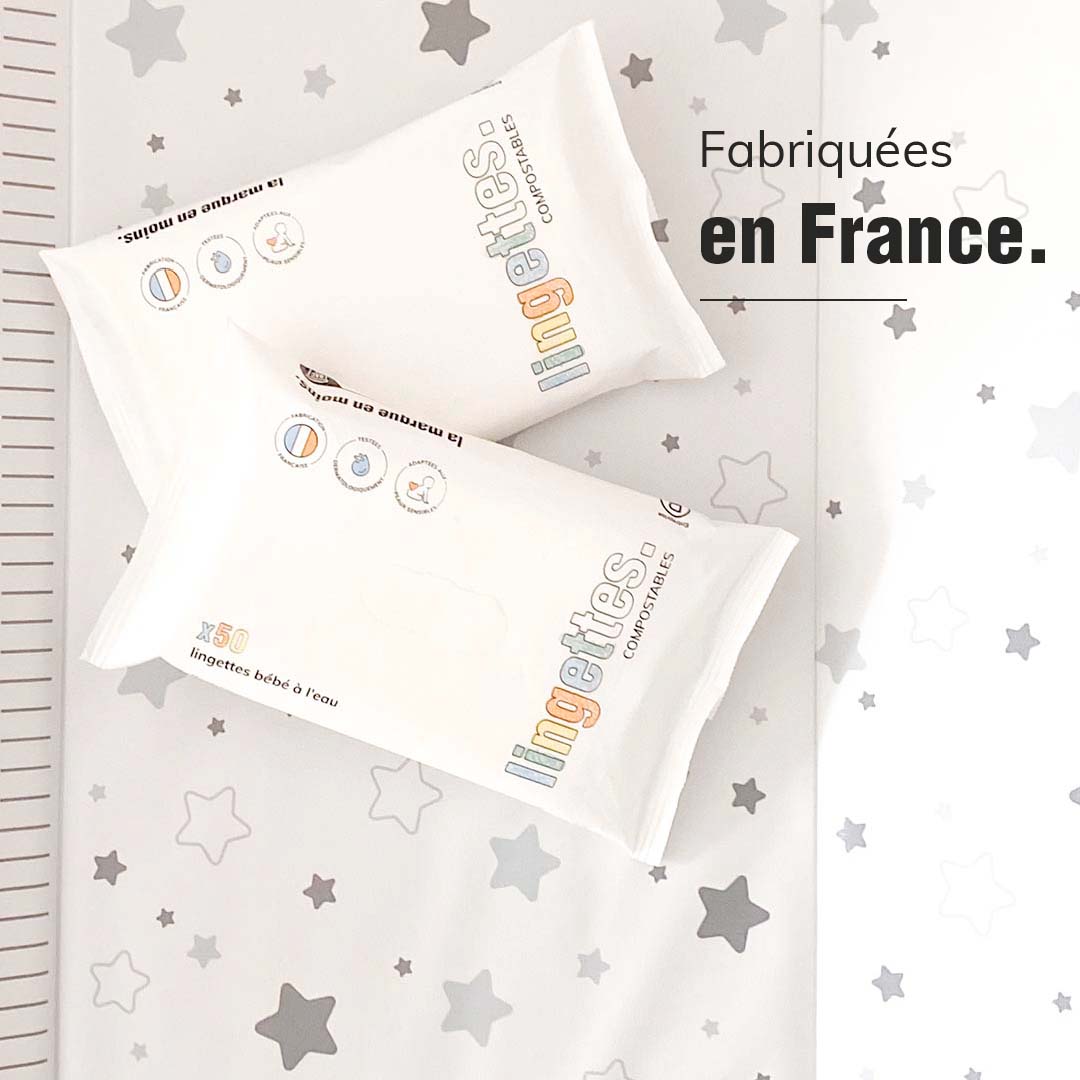 Lingettes nettoyantes bébé