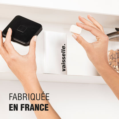 Boite de rangement tablettes lave-vaisselle