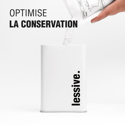 Boite de rangement lessive
