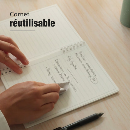 Econotes - Carnet réutilisable A5