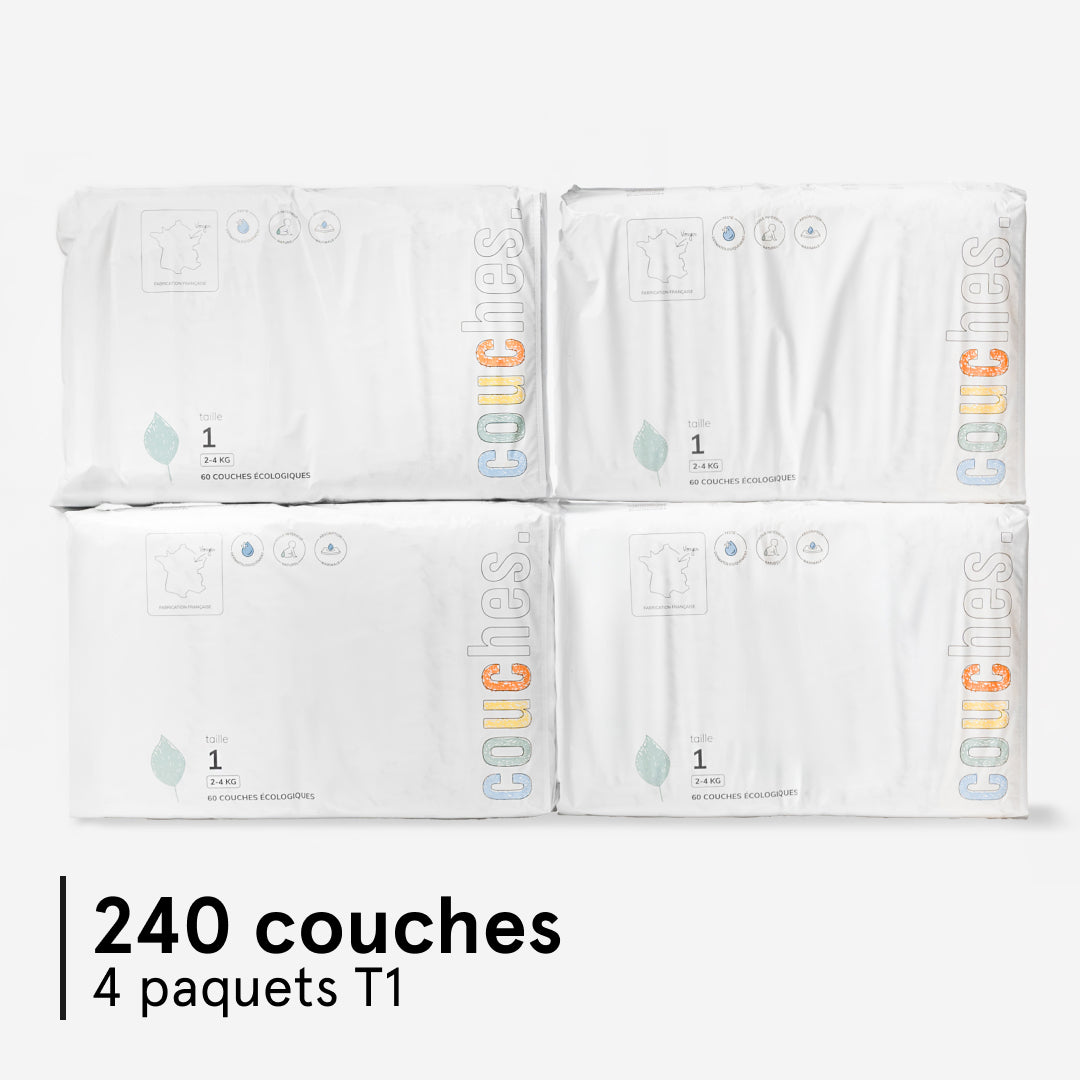 Couches écologiques pour bébé