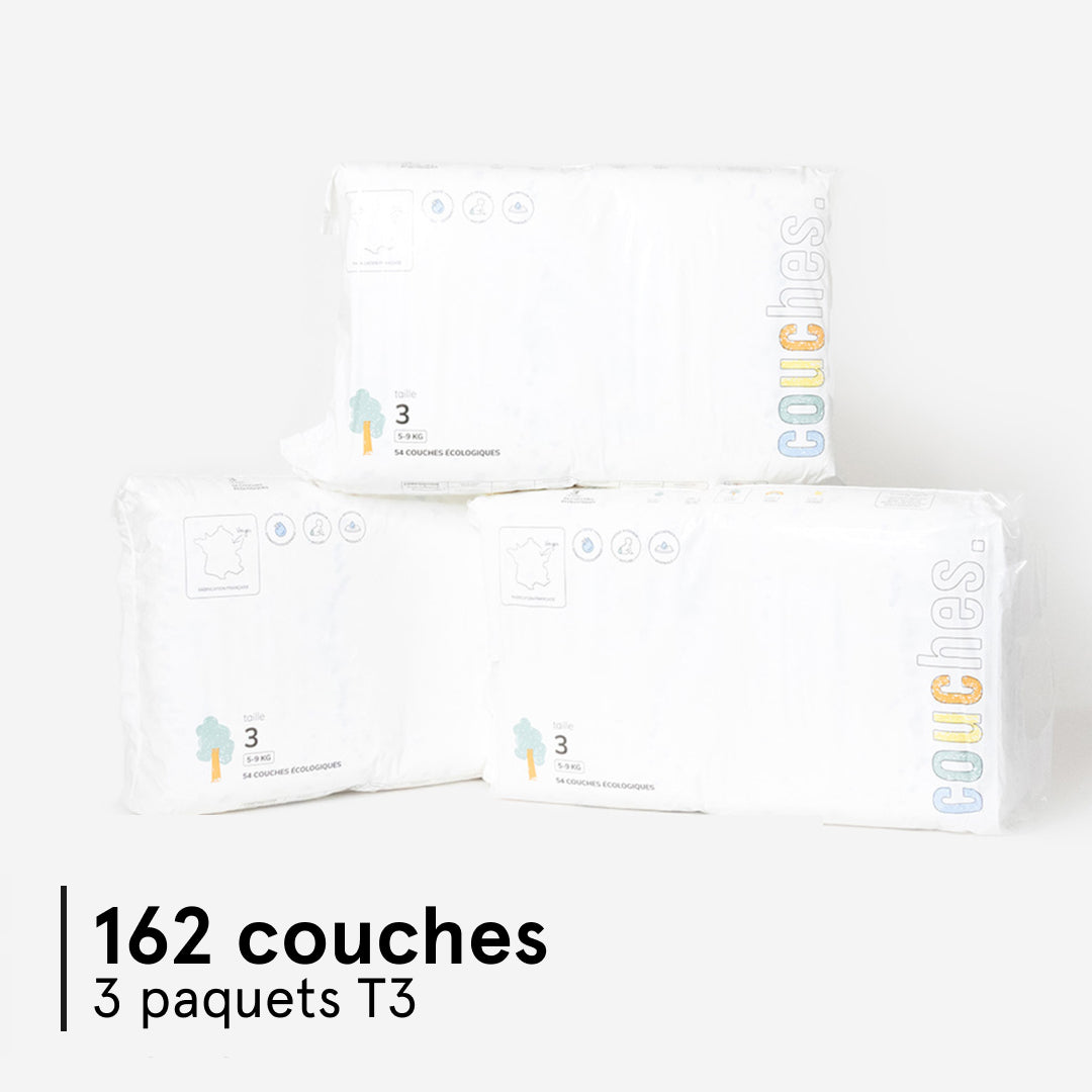 Couches écologiques pour bébé