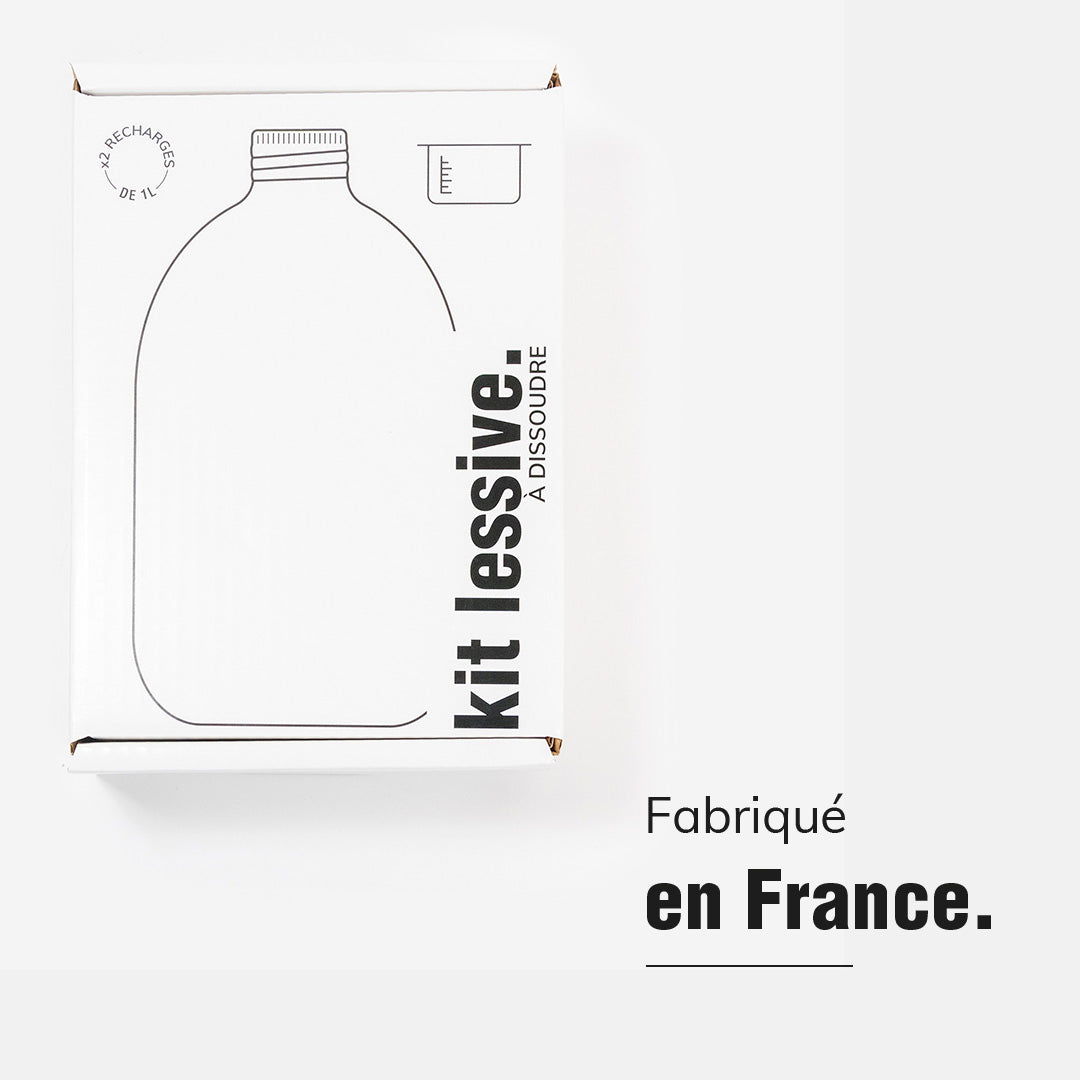 Kit Lessive en Poudre pour Linge Blanc