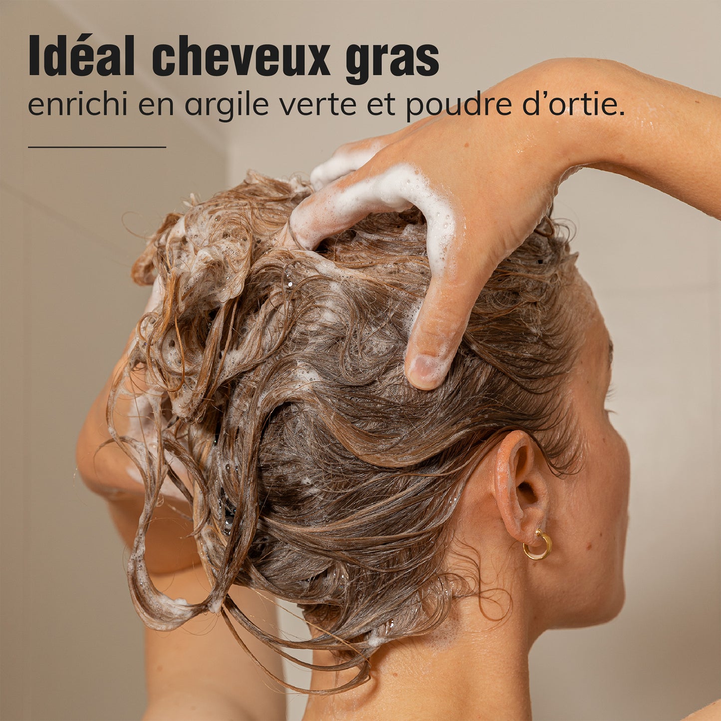 Shampoing solide - Cheveux gras - Thé vert