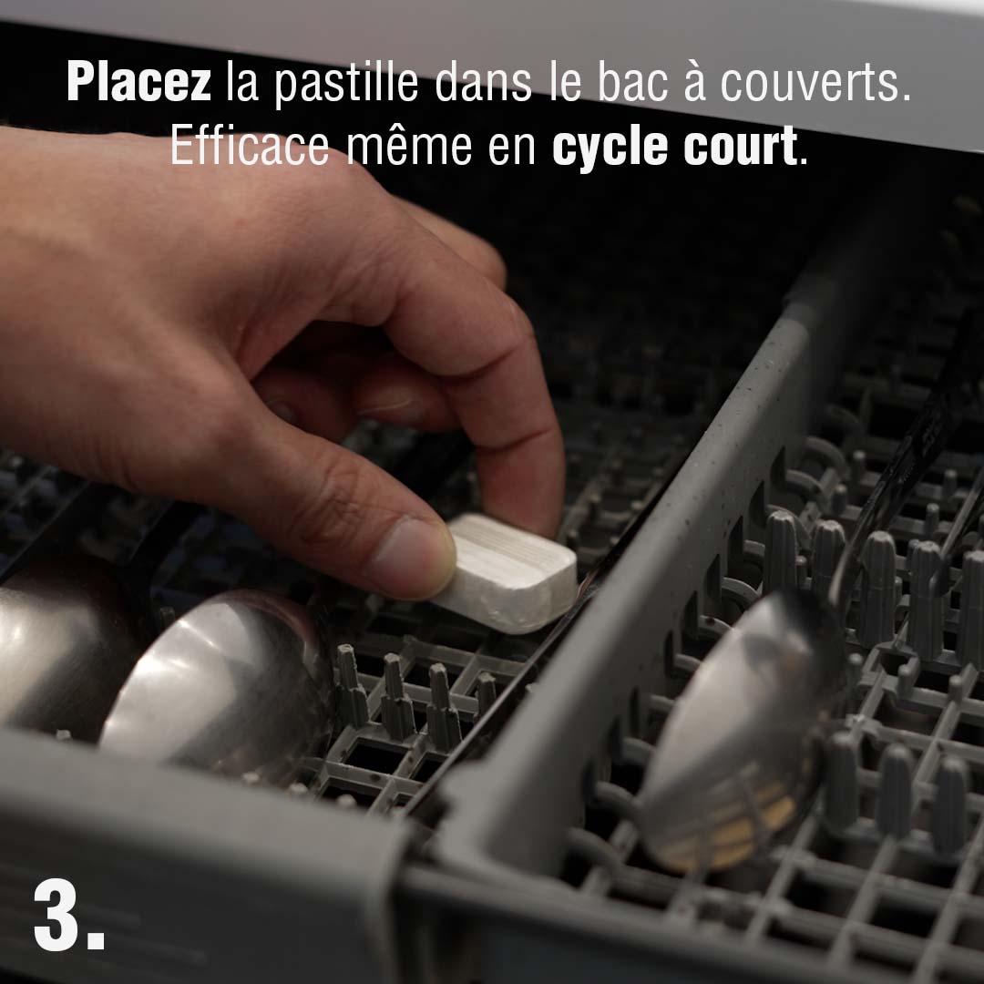Pastille lave vaisselle professionnel concentrée Ecolabel - Voussert